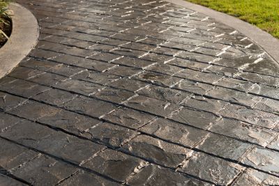 Fall Stamped Concrete Projects