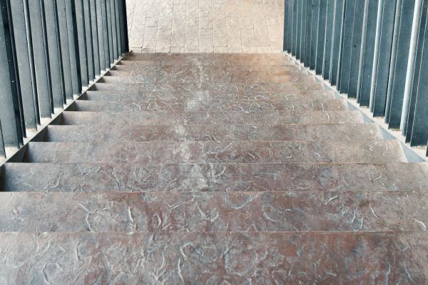 Cost of Concrete Stair Stamping in Camas
