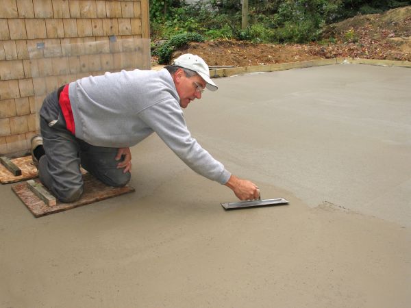 Cost of Concrete Slab Finishing in Camas